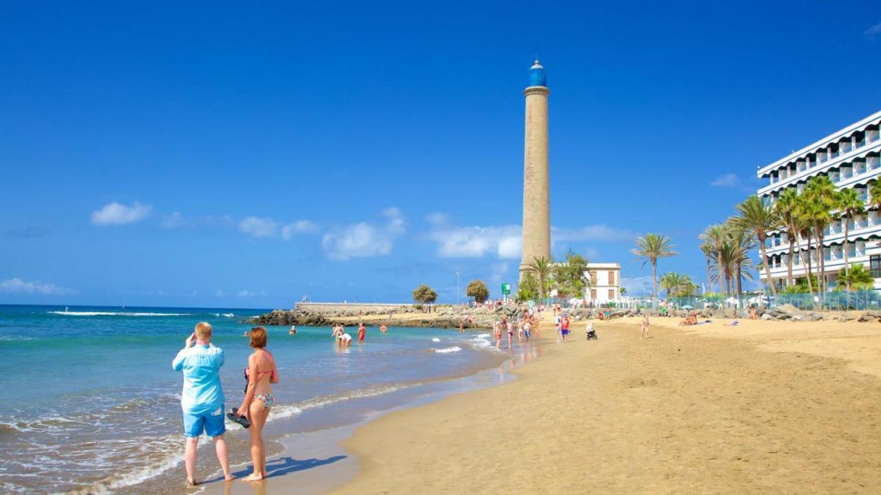 Bungalows Playa Flor, Campo Internacional, Maspalomas. Маспаломас Экстерьер фото